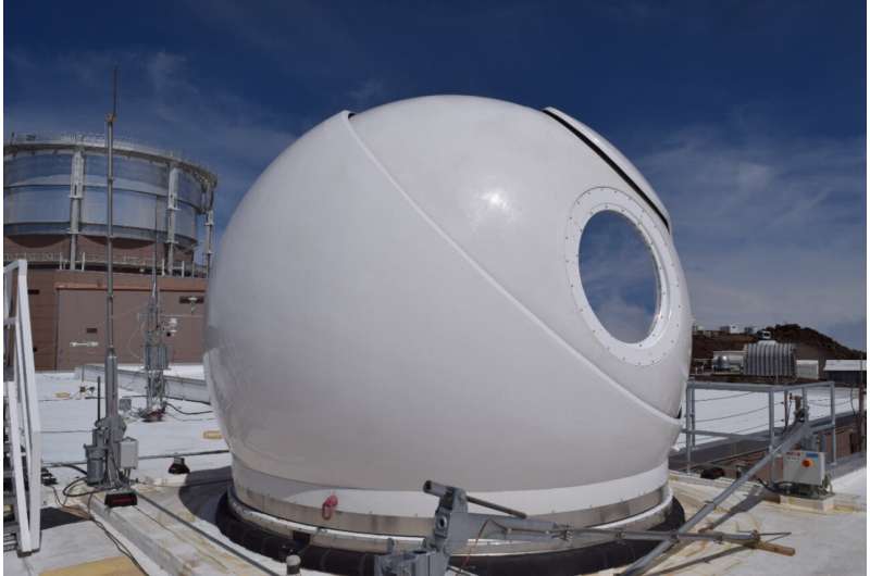 OGS-2 optical telescope dome. Credits: NASA